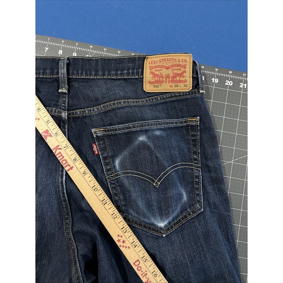 Levi's Other - Levi's 541 Athletic Fit Jeans Mens 36x32 Blue 99/1 Stretch Fade Phone / Wallet